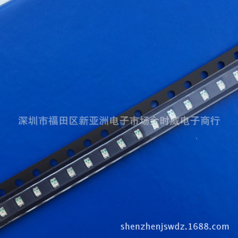 源头厂家0603翠绿灯贴片灯珠翠绿色 超亮小体积led芯片0603绿光