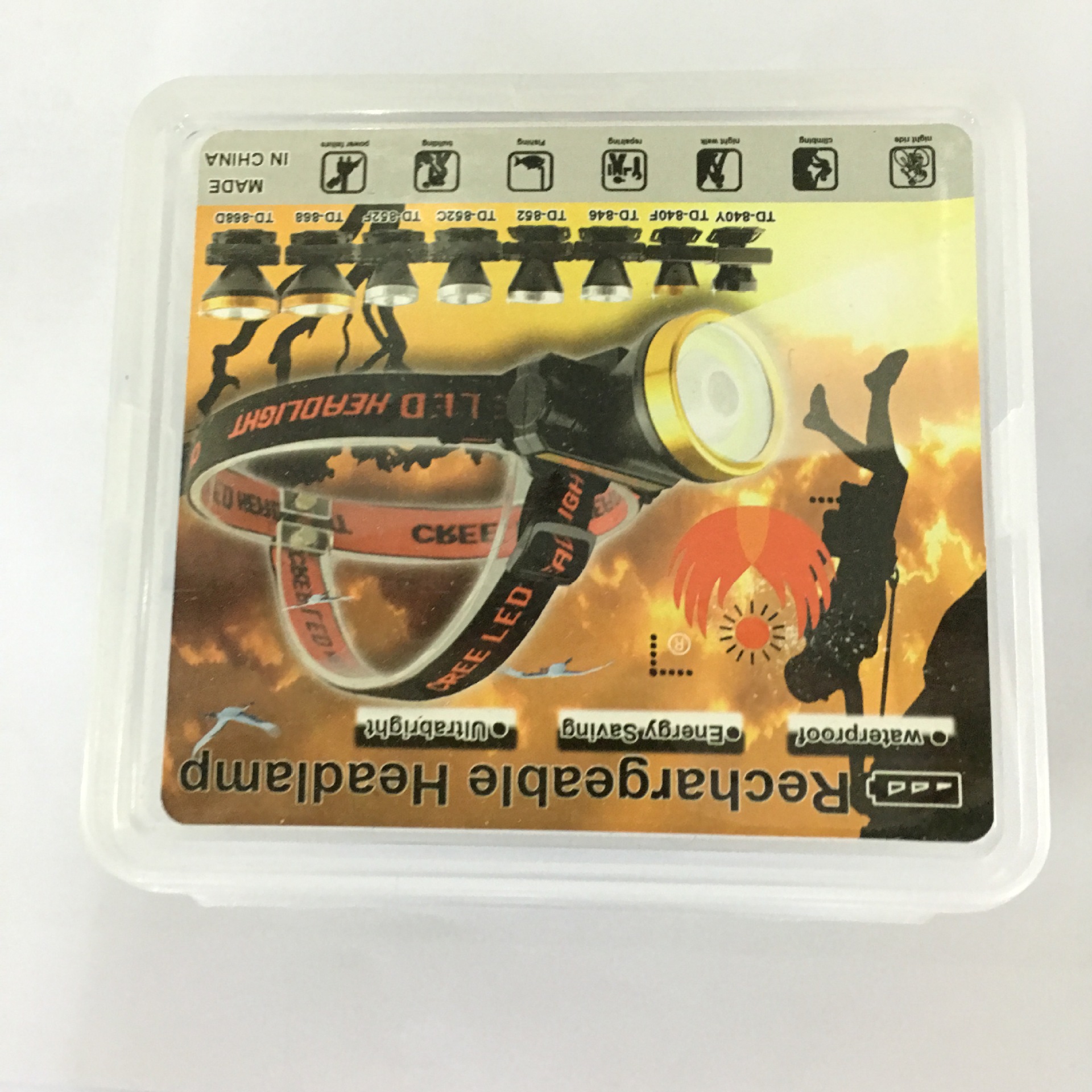 新款头灯塑料包装盒手电筒包装盒礼品包装盒工具包装礼盒厂家直销