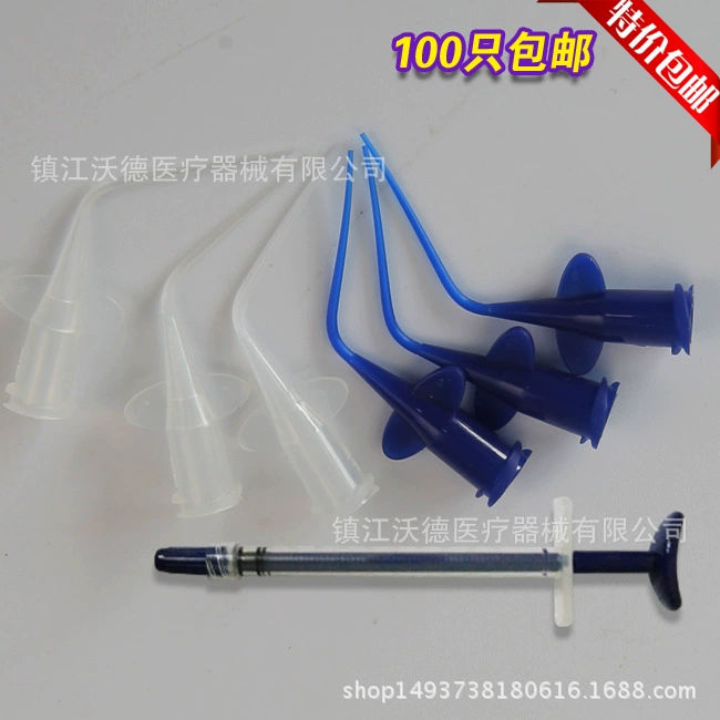 Стоматологическая электронная пластиковая изогнутая игла-бабочка Корневой канал Промывная игла Боковая открывающая игла