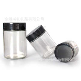 现货30ml-1000ml玻璃花茶罐直圆储物罐圆形加厚辣椒酱瓶果酱空瓶