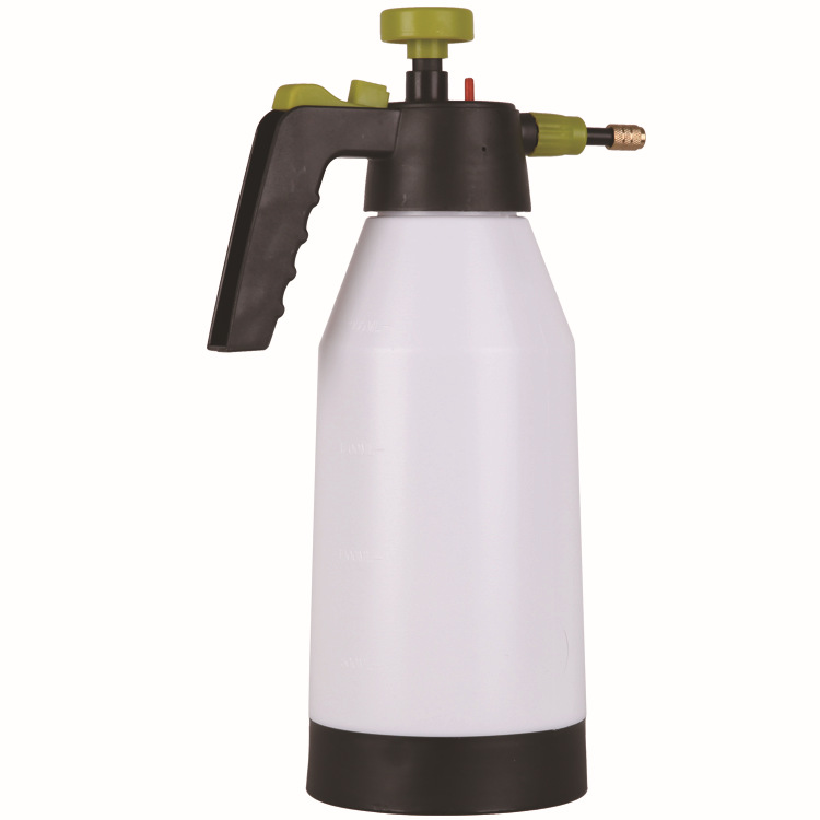 Bajo el mercado 1L/2L jardinería riego regadera de plástico de mano rociador manual de presión de aire image 6