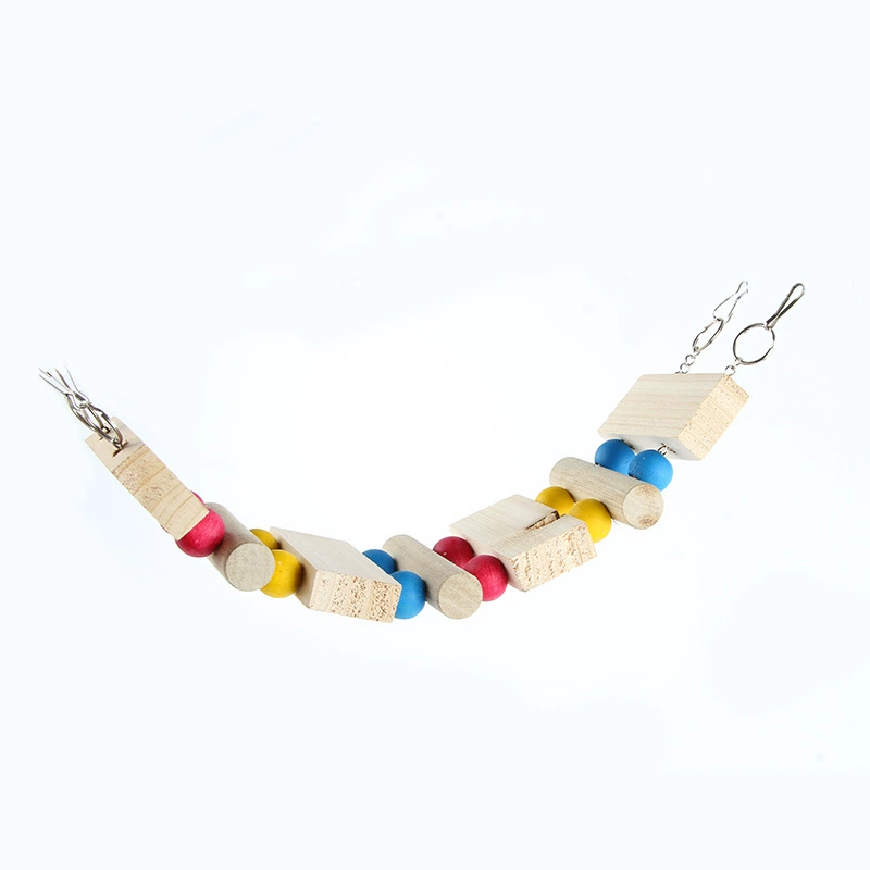 Деревянная игрушка Тоторо белка прыгающая платформа товары для домашних животных оптом xingxingwen бревно подвесная цепь