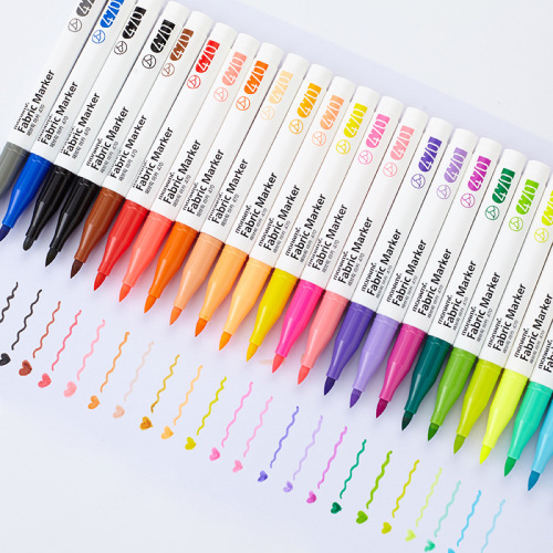 Korean MUNAMI Fabric Marker, Color Pens FABRIC MARKER, Colored MUNAMI 05064