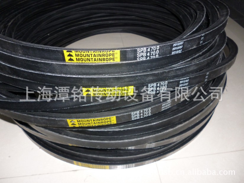 供应山牌三角带SPB4700 、黑色橡胶材质三角带（现货供应）