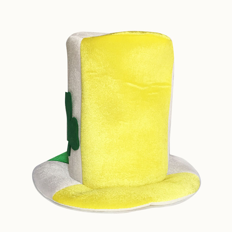 Fiesta irlandesa trébol sombrero nuevo Lucky rendimiento carnaval suministros unisex ventas directas de la fábrica