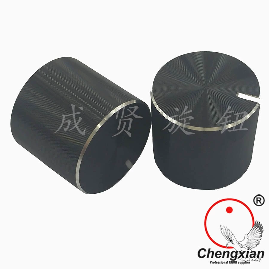 Ручка вала сливы алюминиевый переключатель энкодера потенциометра применимый диаметр аудиоусилителя 15 высота 13 алюминиевая ручка