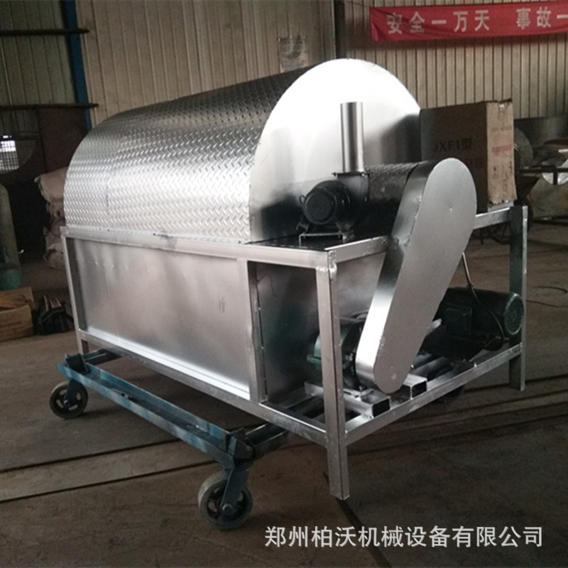 直销天燃气滚筒炒货机 花生菜籽板栗炒锅机 电加热花生抽湿烘干机