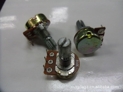 148单联电位器  内弯电位器  单联内弯电位器  碳膜电位器