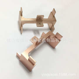 铝合金挂衣通 高端转角连接件 家具精美铝配件
