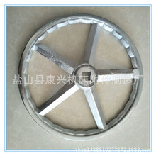 机床附件厂家质量供应美观方孔/圆孔铸铁手轮机械电镀内波纹手轮