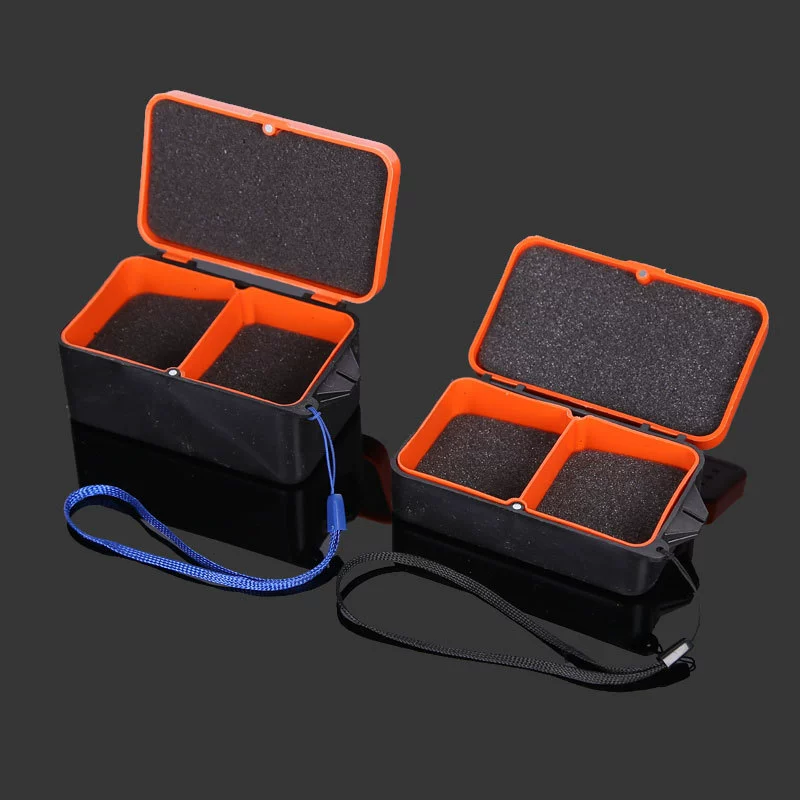 名企 Fishing gear products red worm box small red worm box bait bait box earthworm box fishing supplies accessories accessories