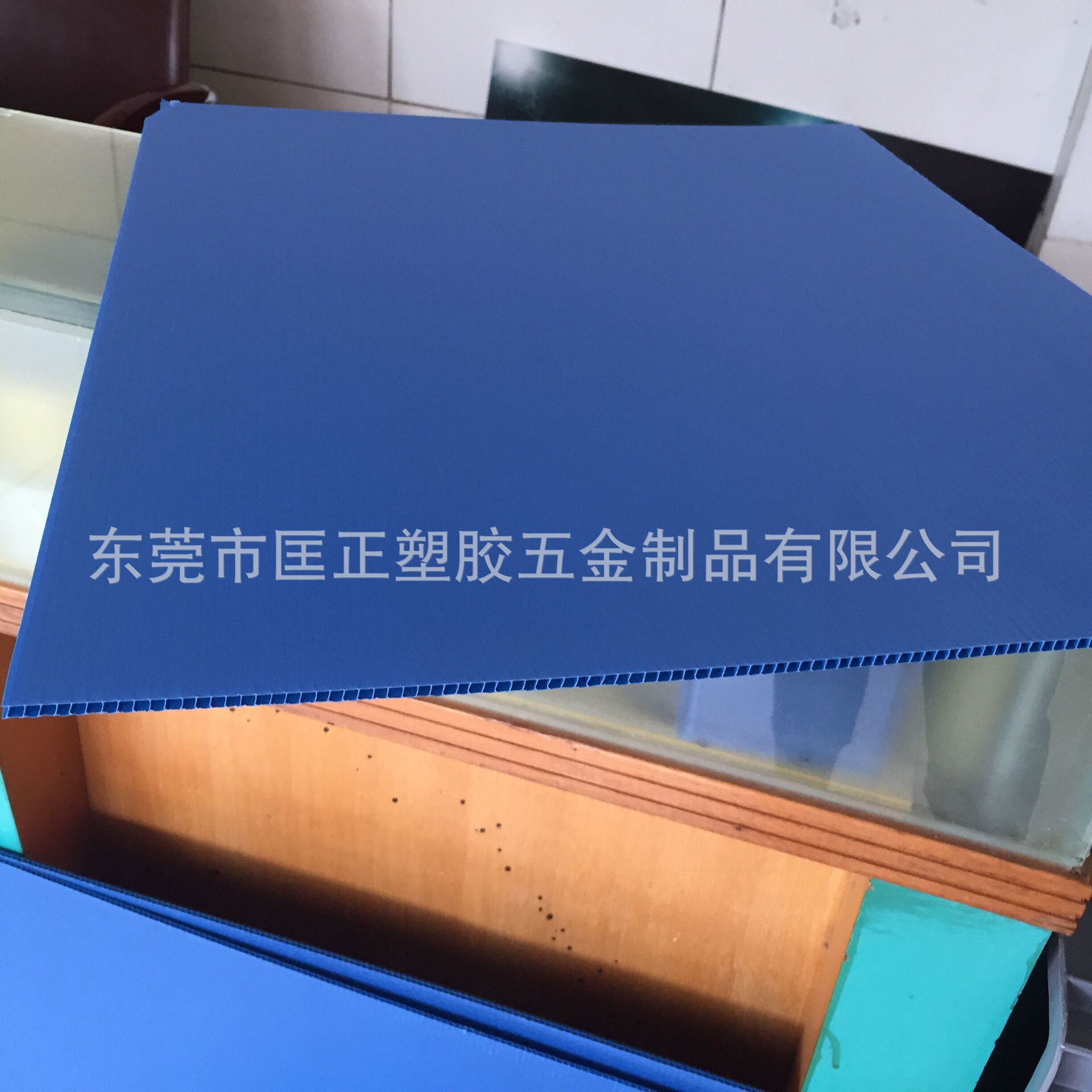 蓝色阳光板6mm 厂家供应 PP中空板材 隔板垫板广东海内外直供销售