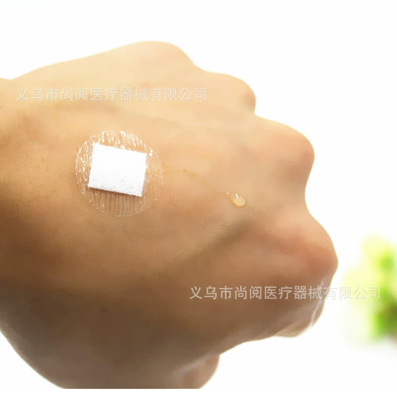 PU круглый пластырь 22 мм водонепроницаемый микропористый дышащий прозрачный пластырь мини-Пластырь от прыщей пластырь для вакцины оптом