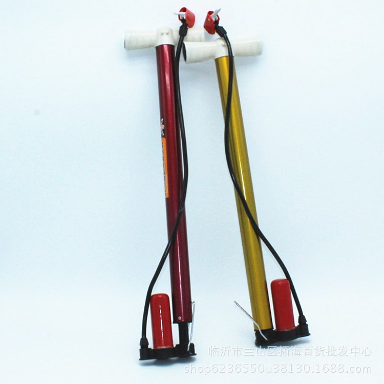 35高压打气筒 脚踩打气筒 充气筒10元店五金工具日用百货货源