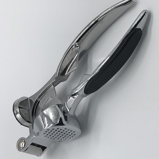 3882 Fine Polishing Electroplating Zinc Alloy Medium and High-grade Garlic Press, Garlic Clip, Garlic Peeler, Garlic Masher