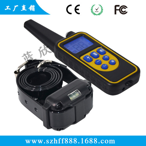 Pet supplies new private mold diving charging remote dog training collar bark collar dog collar for export factory