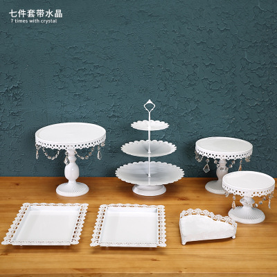 Estilo Europeo soporte de la torta traje decoración de la boda tienda de postres pastelería fábrica directa soporte de la torta