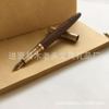 Retro brass sandalwood pens Signing Pen Business Personal Wood Made Copper Gift Pen Private LOGO