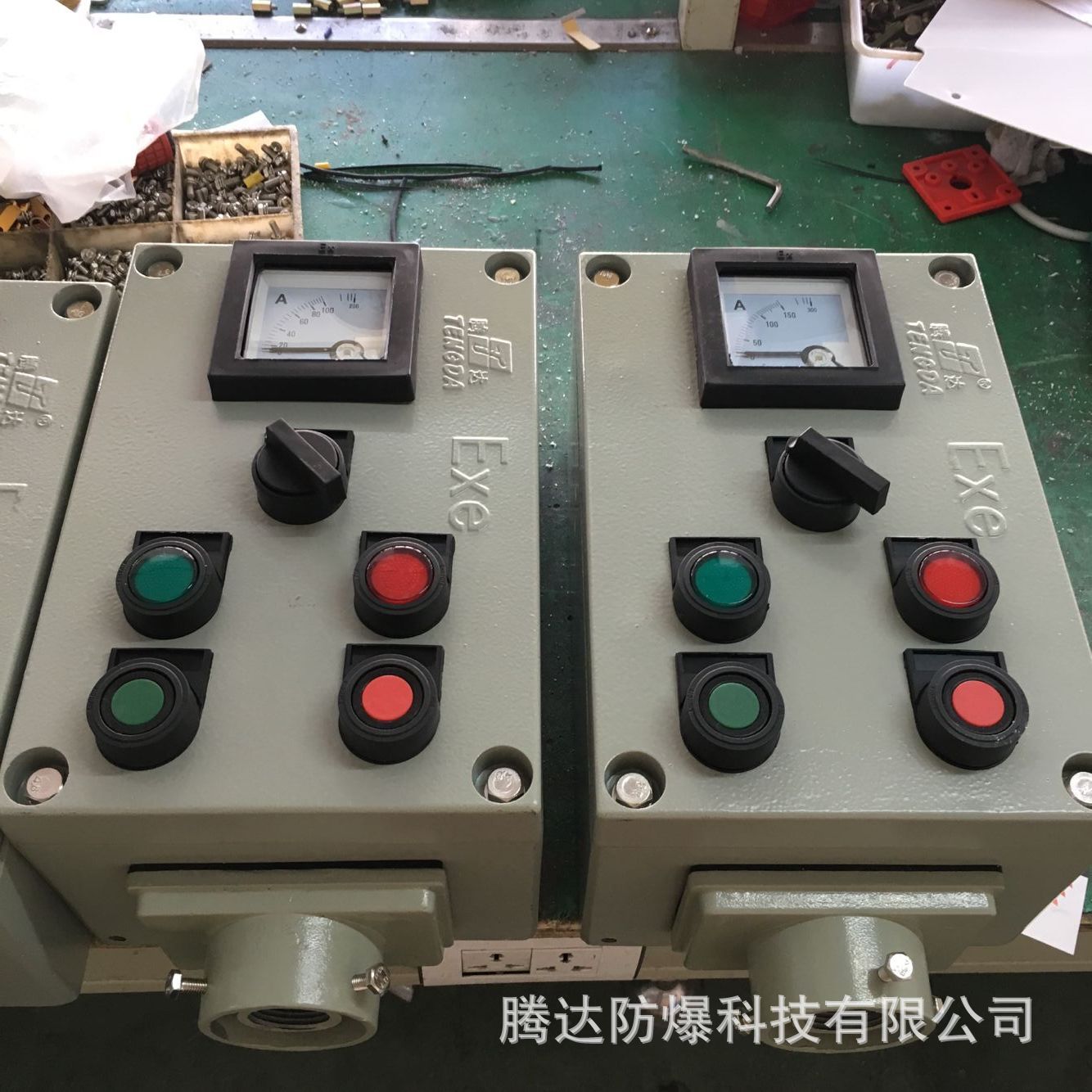 lbz-a2d2b1G防爆操作柱 二灯二钮（一表）操作柱 厂家销售