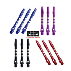 GOODARTS Knight Darts 46mm2BA Straight Darts Rod Circle Metal Darts Aluminum Rod darts shaft