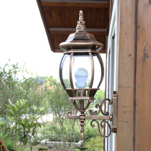 厂家中山供应复古户外壁灯防水别墅庭院灯欧式灯头照明灯具批发