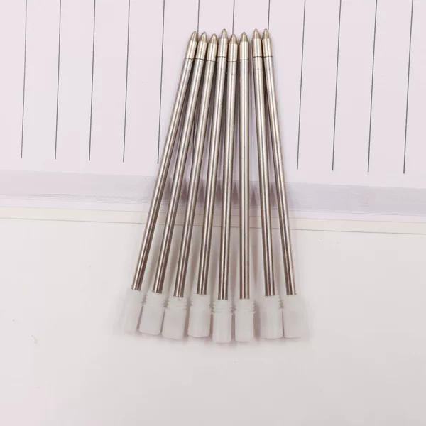 Full Length 70Mm7Cm Ballpoint Pen Refill Metal Refill Rotating Refill Manufacturer Direct Sales Quick-Drying Non-Breaking Refill