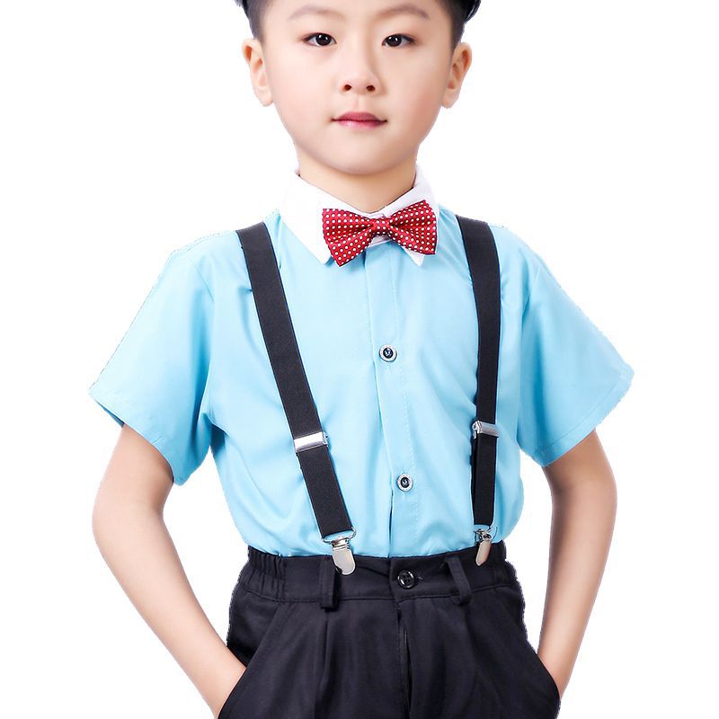 (Wholesale), children's suit for students, flower boy costume, overall, trousers 5