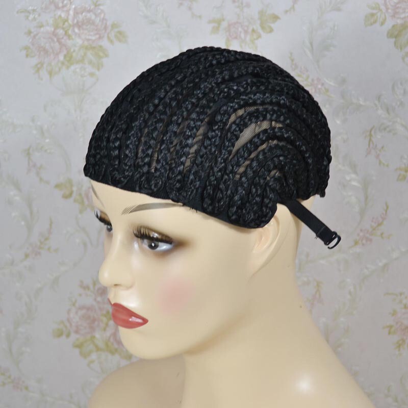 Wig Net Cap Braid Headgear European and American African Chemical Fiber Wig Dirty Braid Headgear Wig Hair Net