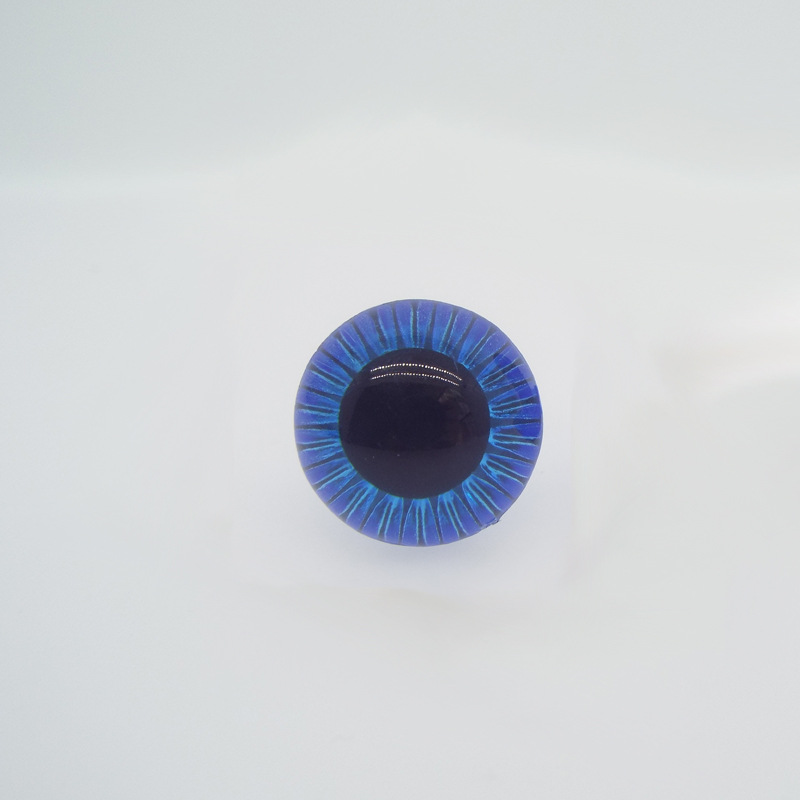 Accesorios de juguete láser ojo cuentas muñeca radiación ojo muñeca fresa oso plástico DIY ojo animal resina Accesorios