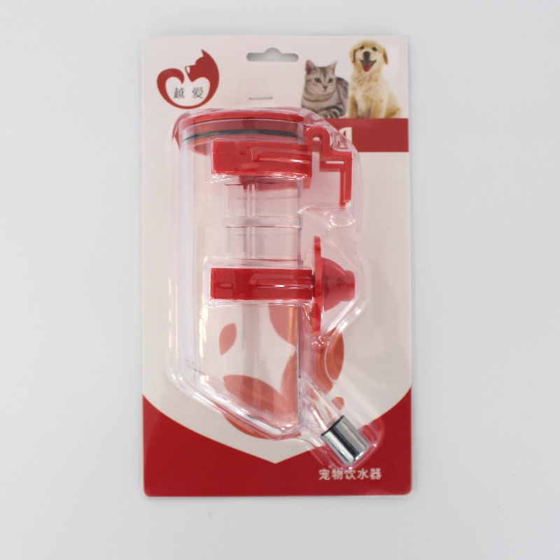 Bebedero de mascotas 350ml alta calidad Acero inoxidable cabeza potable gato y perro hervidor