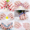 Fake nails for bride for manicure, nail stickers for nails, photography props, 24 pieces, wholesale