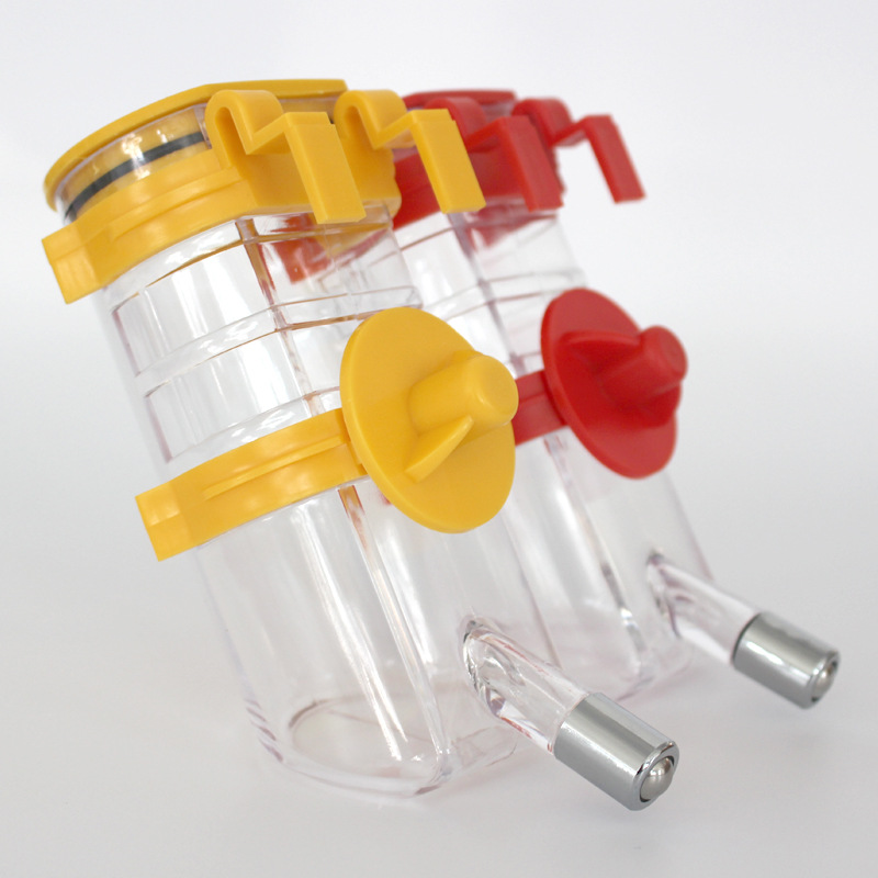 Bebedero de mascotas 350ml alta calidad Acero inoxidable cabeza potable gato y perro hervidor