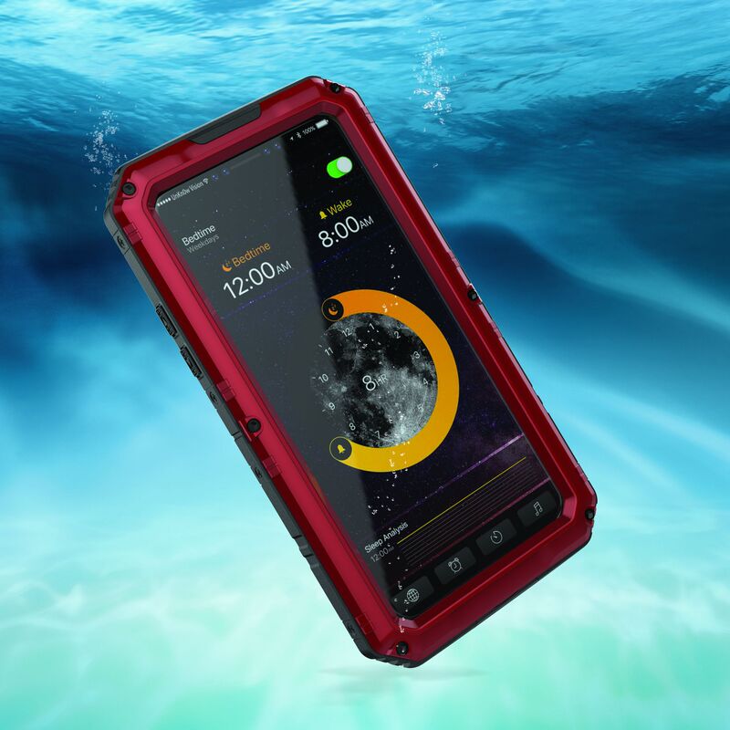 Suitable for iPhone15 metal mobile phone case waterproof anti-drop protective case Apple 14 diving case all-inclusive factory direct sales