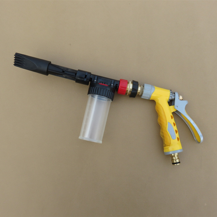 洗车高压水枪自吸泡沫喷壶 多功能喷头家用浇花刷车浇花洗车器