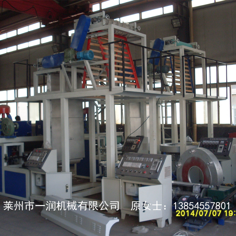 双层风冷撕裂膜生产线、尼龙生捆草绳机设备