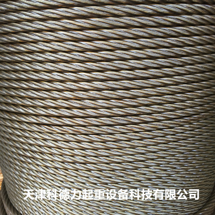 防旋转钢丝绳 吊装钢丝绳 镀锌钢丝绳 麻芯钢丝绳 葫芦专用钢丝绳