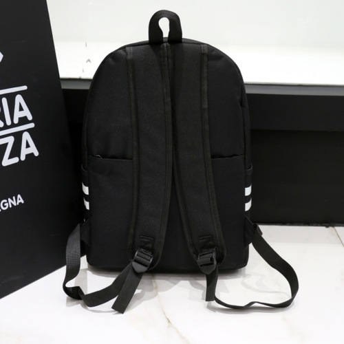 Luminous Double Shoulder Bag for Men, Advanced and Casual Canvas School Bag for College Students and High School Students, Large Capacity Travel Backpack