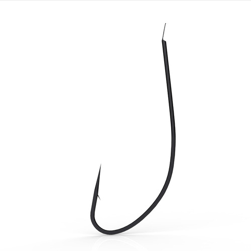 Akita fox fish hook with black red worm earthworm long handle thin strip traditional fishing crucian carp winter fishing lake library fishing hook bag