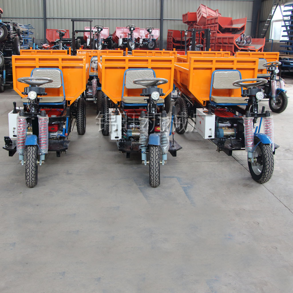 1吨电动翻斗车厂家,1吨纯电动三轮自卸车,电动工程自卸车