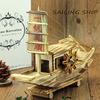 Wooden music jewelry, music box, minifigure, wholesale