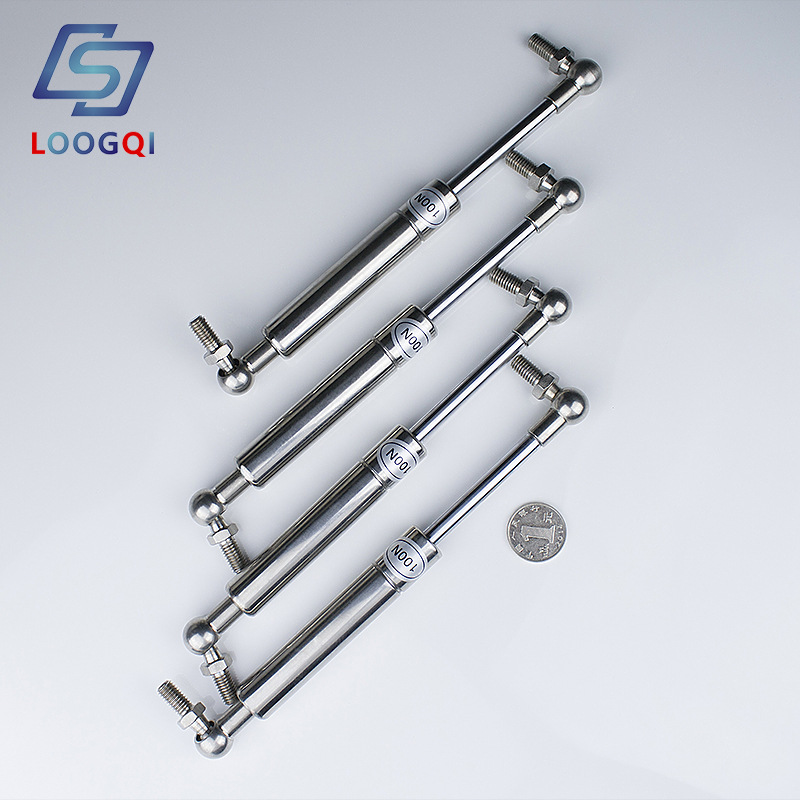 不锈钢气动液压支撑气弹簧 不锈钢伸缩支撑液压杆 厂家批发直供