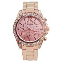 外贸爆款5222男士休闲腕表系列三眼日内瓦运动军事镶钻合金手表