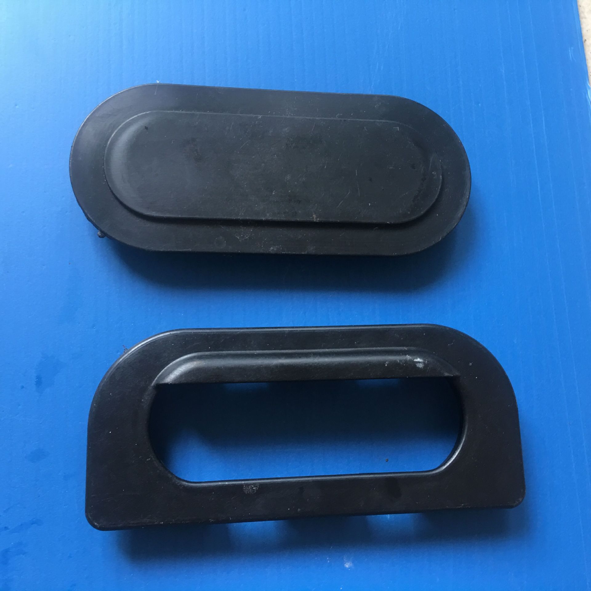 供应防静电分体扣手 10MM黑色防静电分体提手 8MM黑色扣手