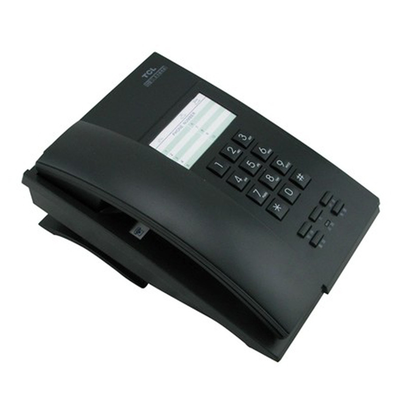 TCLHA28电话机 家用办公酒店宾馆工程座机 可壁挂面板铃声固话机