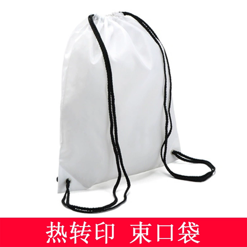 Трансграничный сублимационный водонепроницаемый карман на шнурке с сумкой на шнурке для хранения обуви, спортивный велосипедный рюкзак «сделай сам»