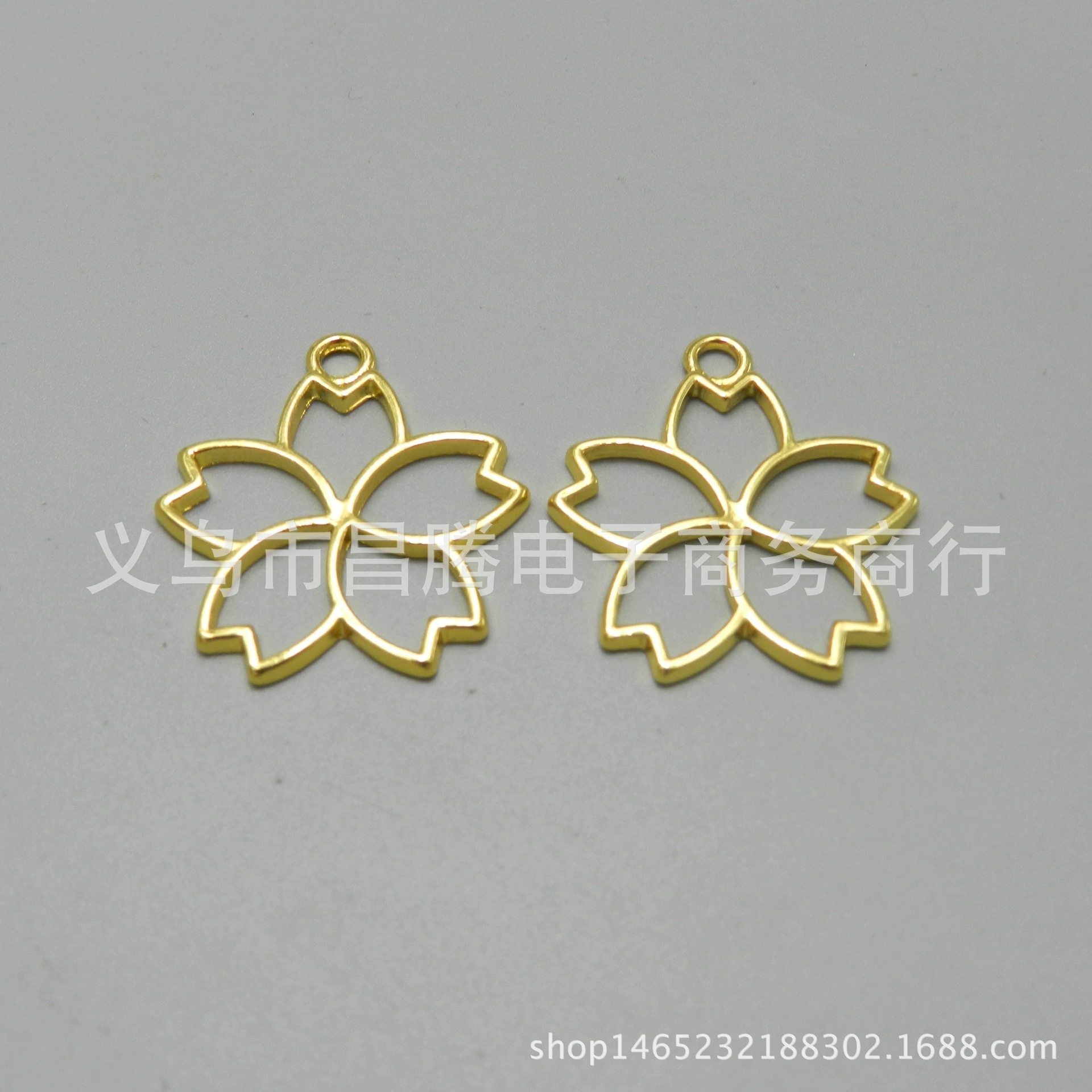 Сохраняющий цвет пятилистовой цветок УФ эпоксидная кайма смола клей металлическая полая кайма DIY ювелирные аксессуары материалы ручной работы