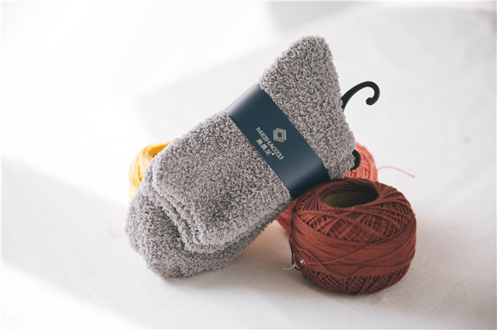 Calcetines de Felpa para Hombre, de Media Caña, Muy Cálidos, para Casa