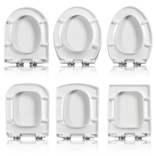 Cross-border exclusive urea-formaldehyde toilet seat cover for home universal traditional V-shaped U-shaped O-shaped square bowel cover thick toilet board
