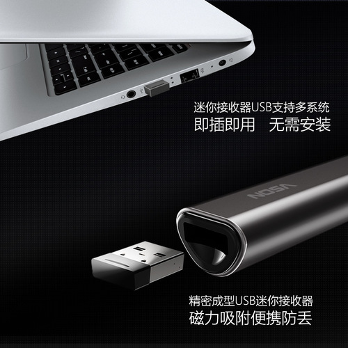 Multifunctional Page Turning Pen Ultra Low Price N35 Conference Office Electronic Laser Pointer PPT Wireless Presenter