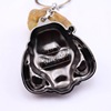 Gas mask, golden metal keychain, pendant, accessory, Aliexpress